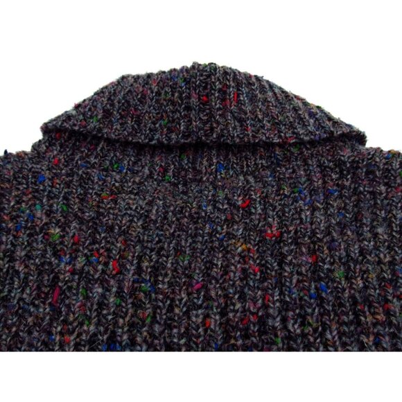 Vintage Petite Sophisticate Cardigan Sweater Womens Small Cable Knit Open V-Neck - Picture 11 of 12